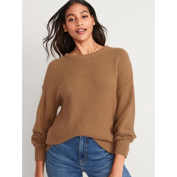 Old Navy Sweaters - Old Navy Textured-Knit Tunic Sweater
